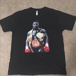 Champion Black Graphic Tee